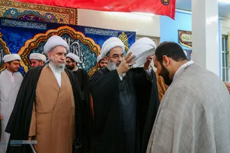 جشن سالروز میلاد حضرت زهرا (سلام&zwnj;الله&zwnj;علیها) و عمامه&zwnj;گذاری طلاب