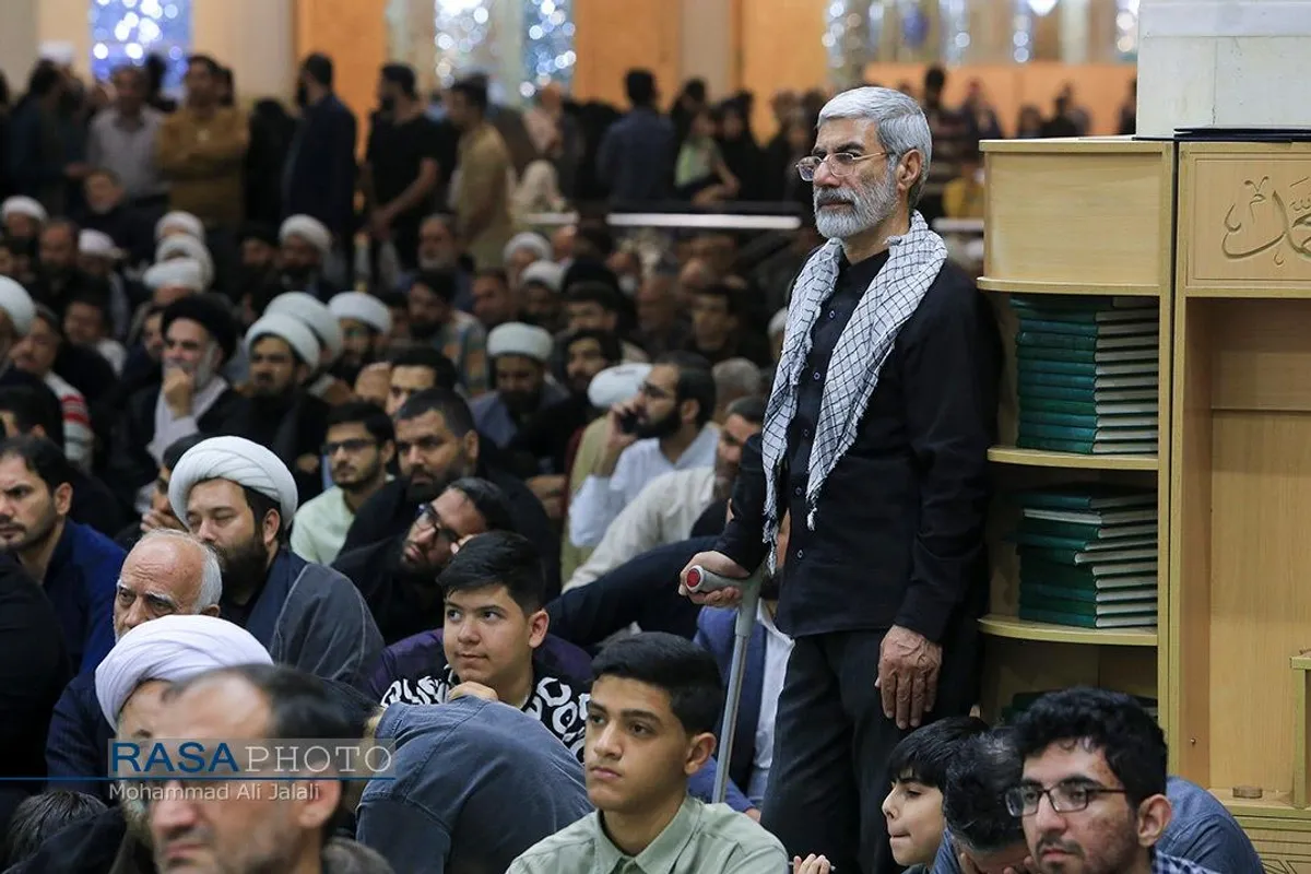 مراسم بزرگداشت شهید آیت الله رئیسی در حرم کریمه اهلبیت (س)