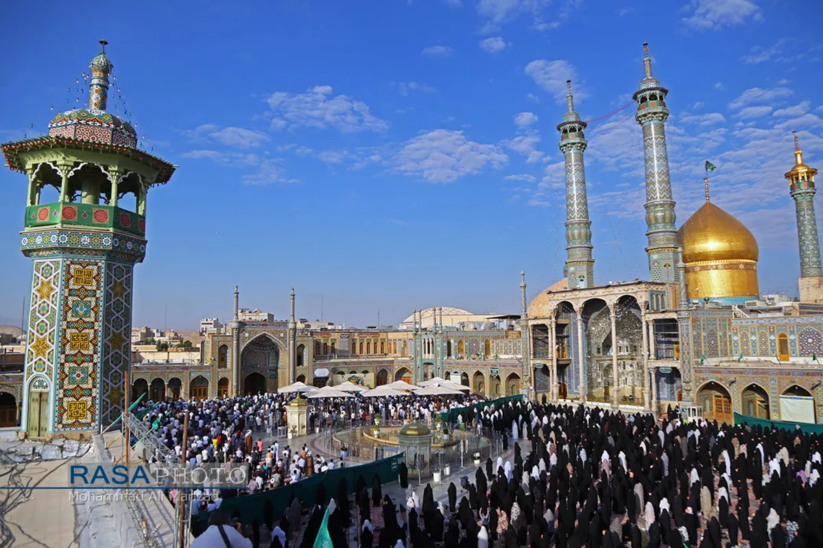 اقامه نماز عید سعید قربان در قم به امامت آیت الله سعیدی