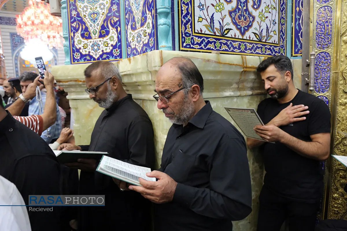 عزاداری روز شهادت حضرت امام حسن عسکری (علیه السلام) در قم