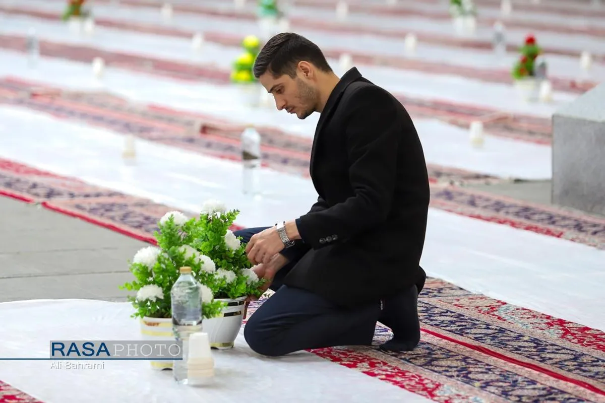 سفره افطاری حرم حضرت فاطمه معصومه (سلام&zwnj;الله&zwnj;علیها) در ماه مبارک رمضان