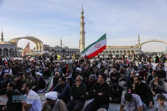 مراسم اربعین سیدالشهدای عصر غیبت شهید حضرت آیت&zwnj;الله العظمی سید علی خامنه&zwnj;ای (قدس سره)