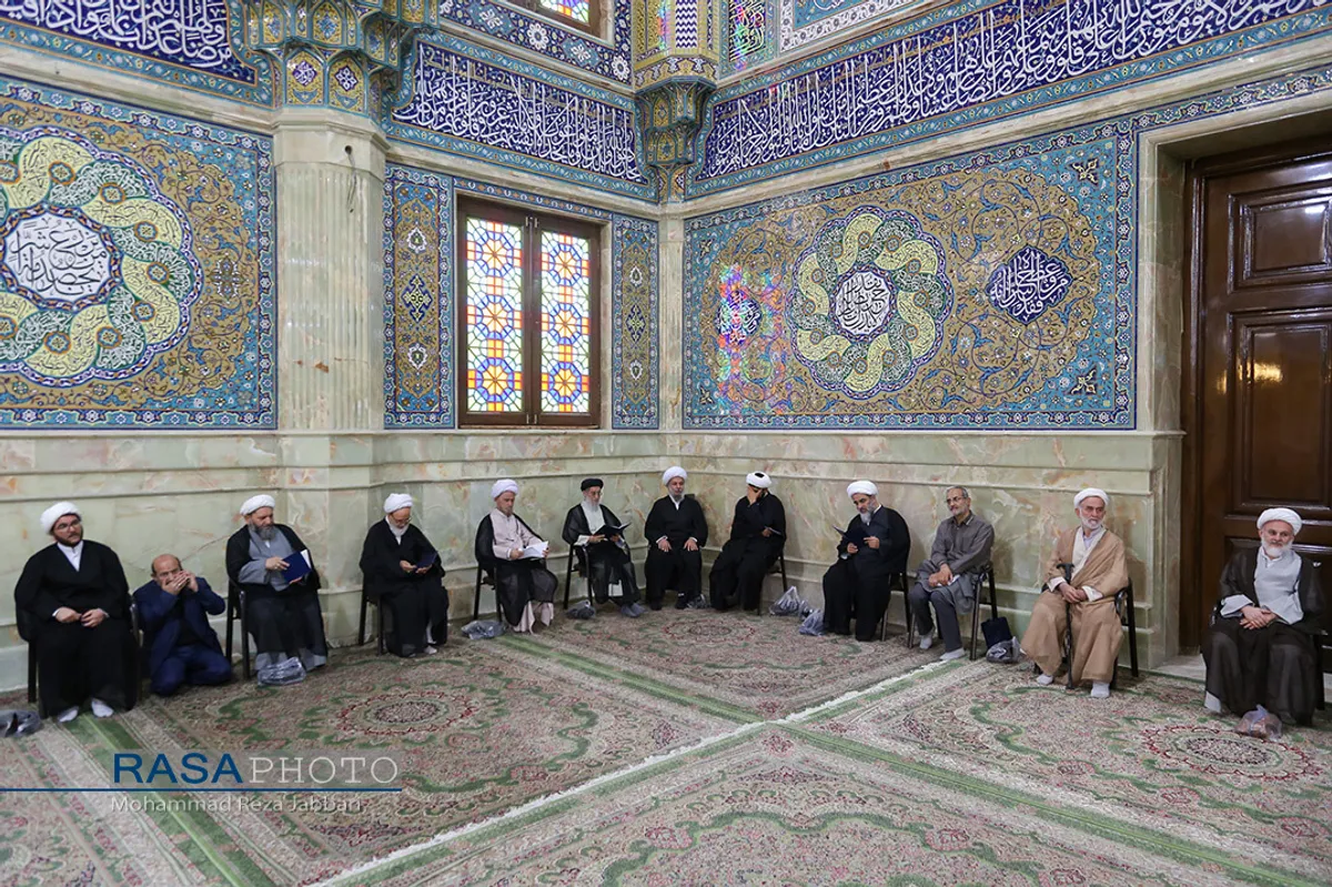 مراسم تشییع آیت الله دریاباری&lrm;&lrm;