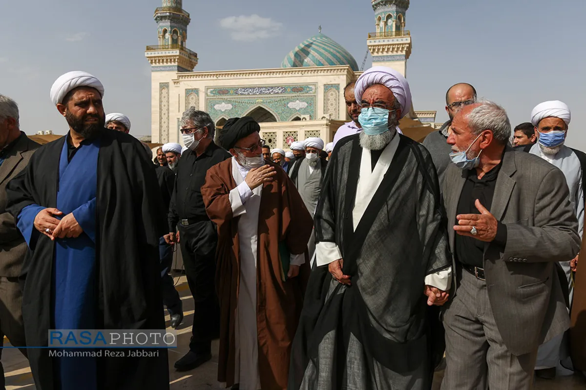 مراسم تشییع آیت الله فیضی