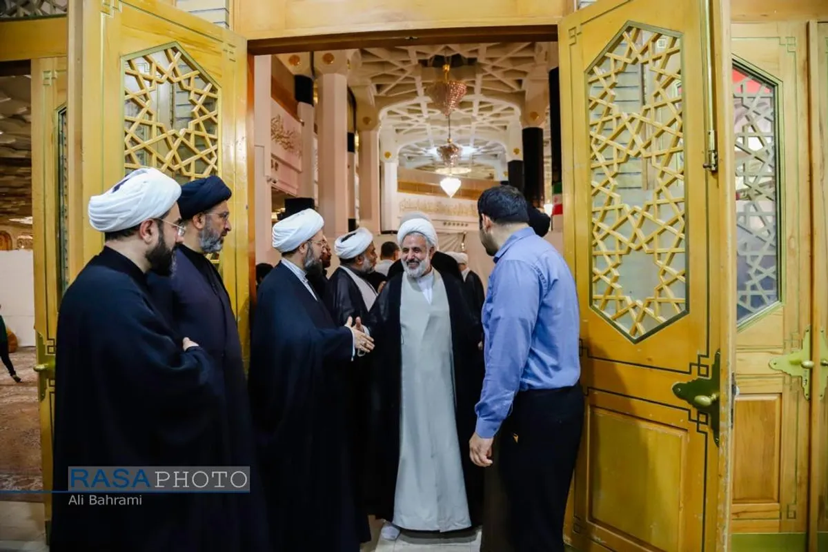 مراسم بزرگداشت شهدای اقتدار و چهلم شهدای روحانیت
