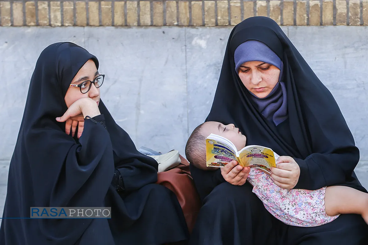 مراسم دعای عرفه در حرم حضرت معصومه (سلام الله علیها)