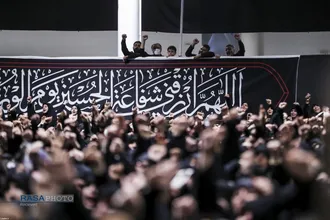 مراسم وداع با پیکر امام شهید انقلاب اسلامی در جوار حسینیه امام خمینی (ره)