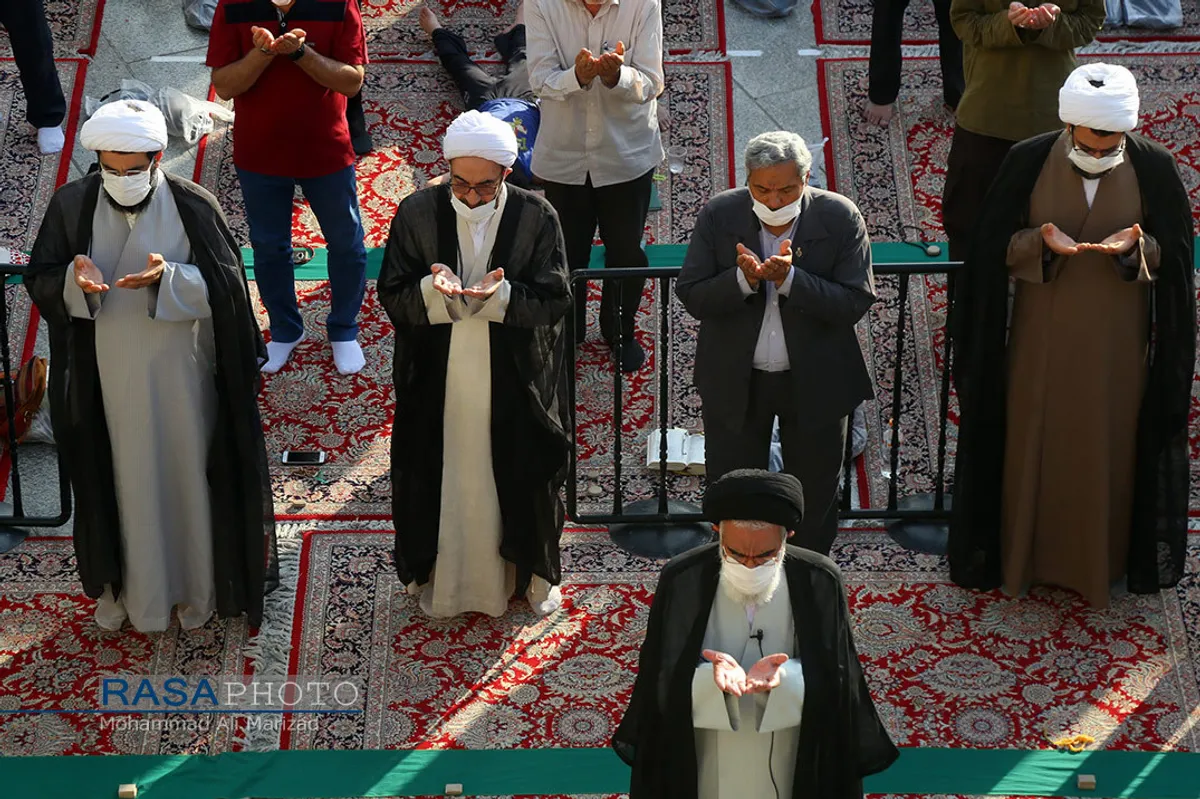 اقامه نماز عید سعید قربان در قم به امامت آیت الله سعیدی