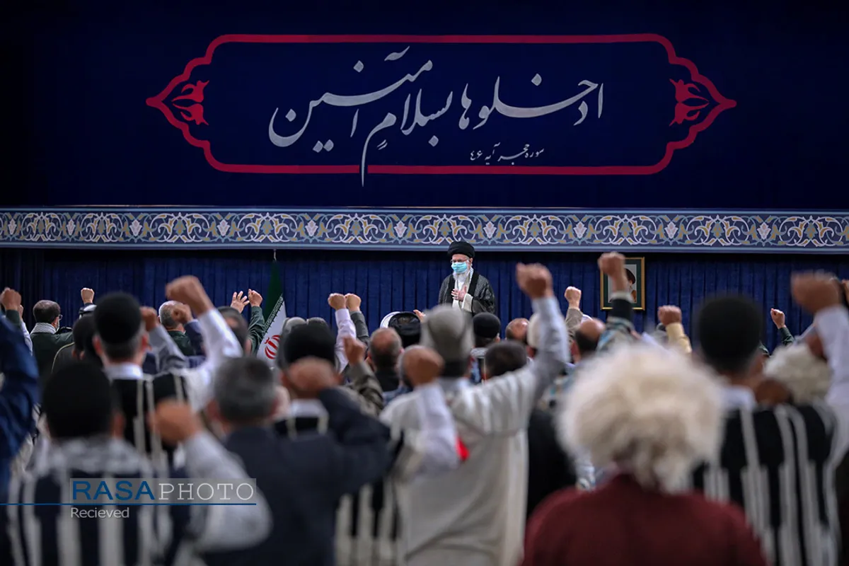 دیدار دست&zwnj;اندرکاران کنگره شهدای جامعه عشایری کشور با رهبر انقلاب