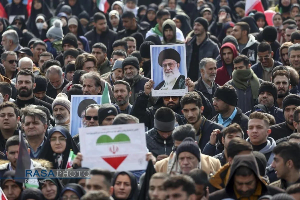 راهپیمایی سالروز پیروزی انقلاب اسلامی در تهران