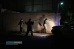 ضدعفونی معابر شهر قم توسط جوانان بسیجی و طلاب
