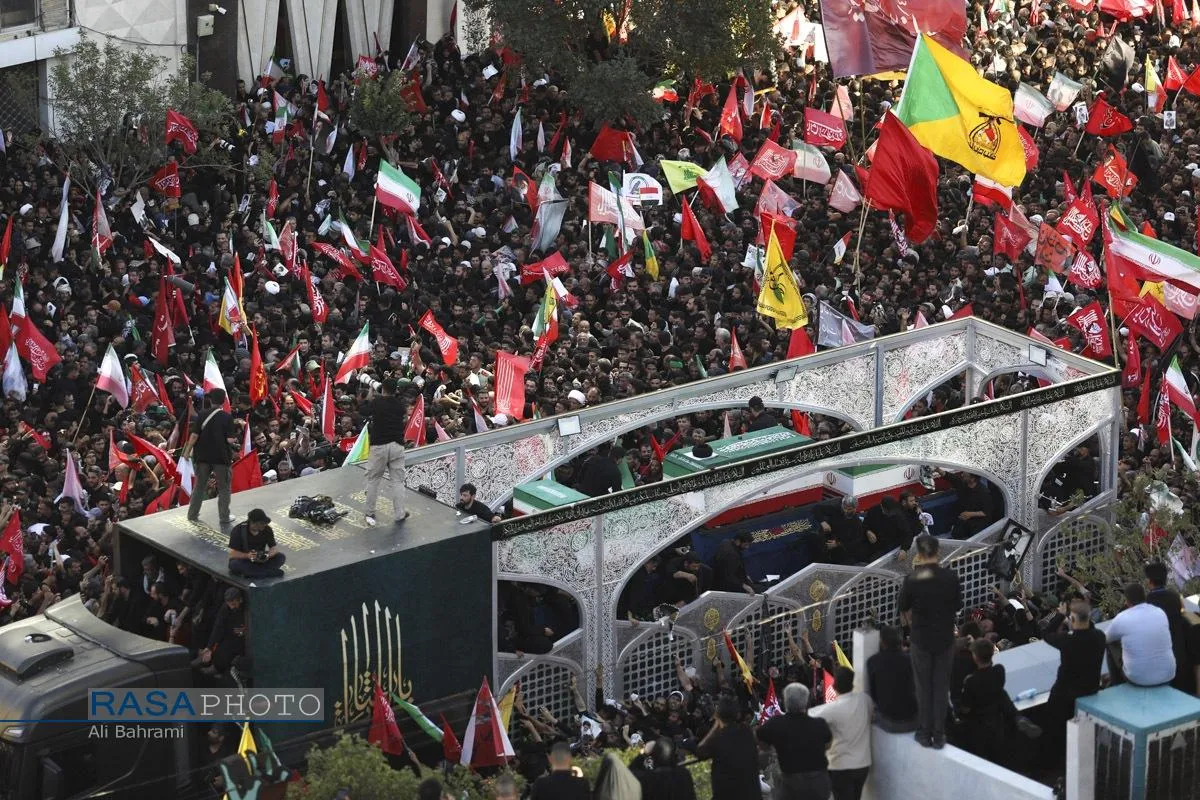 قیام خراسان در تشییع میلیونی رهبر شهید انقلاب اسلامی