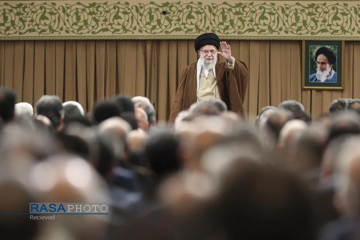 دیدار تولیدکنندگان و فعالان اقتصادی بخش خصوصی با رهبر انقلاب