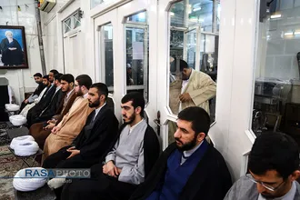 جشن&zwnj;های عمامه&zwnj;گذاری طلاب حوزه علمیه قم در بیوت مراجع تقلید و  علما