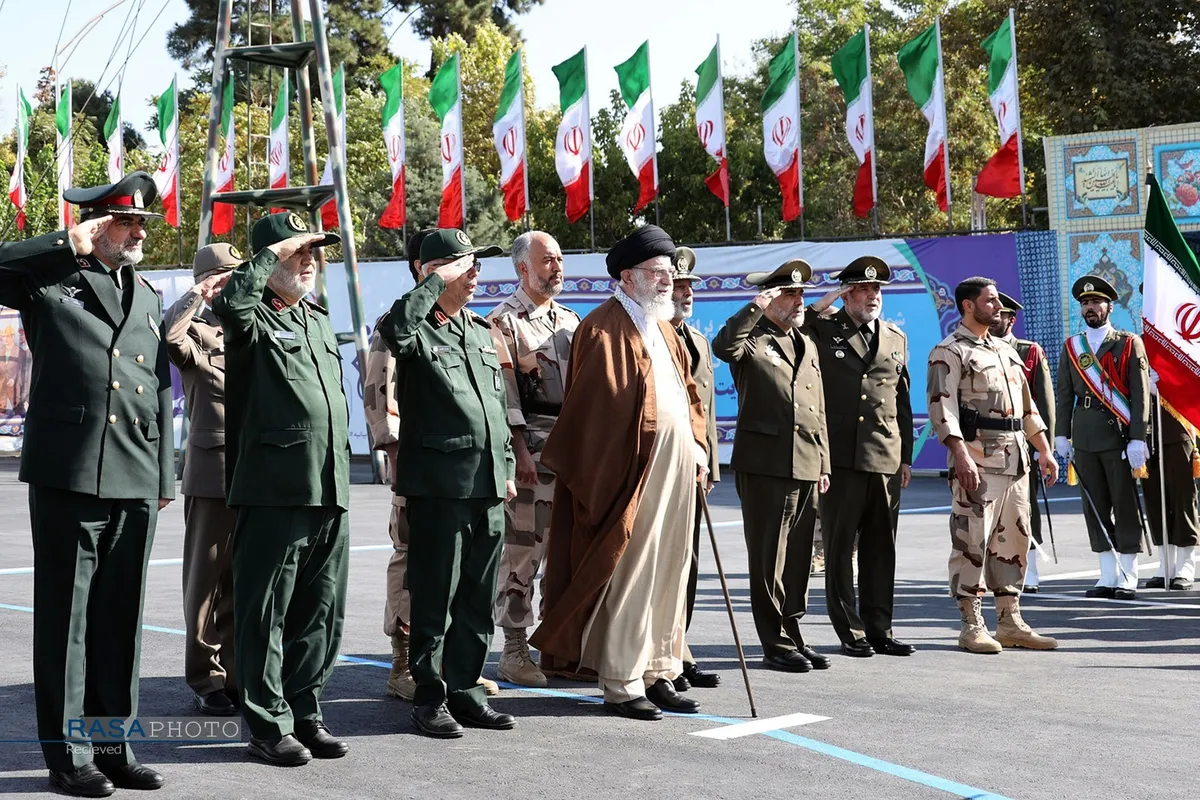 مراسم مشترک دانش&zwnj;آموختگی دانشگاه&zwnj;های افسری با حضور فرمانده کل قوا