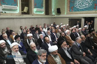 مراسم جشن میلاد حضرت صدیقه طاهره فاطمه زهرا (سلام&zwnj;الله&zwnj;علیها) با حضور رهبر انقلاب