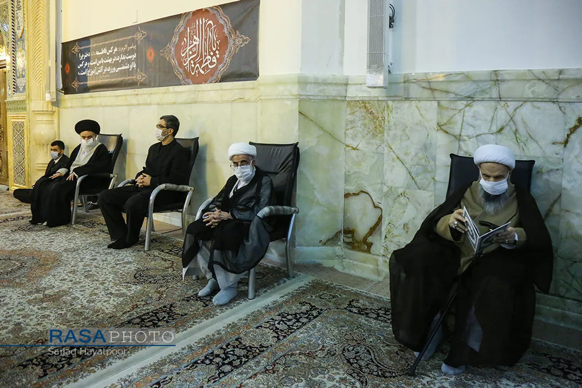 مراسم چهلمین روز درگذشت آیت الله محمدی یزدی