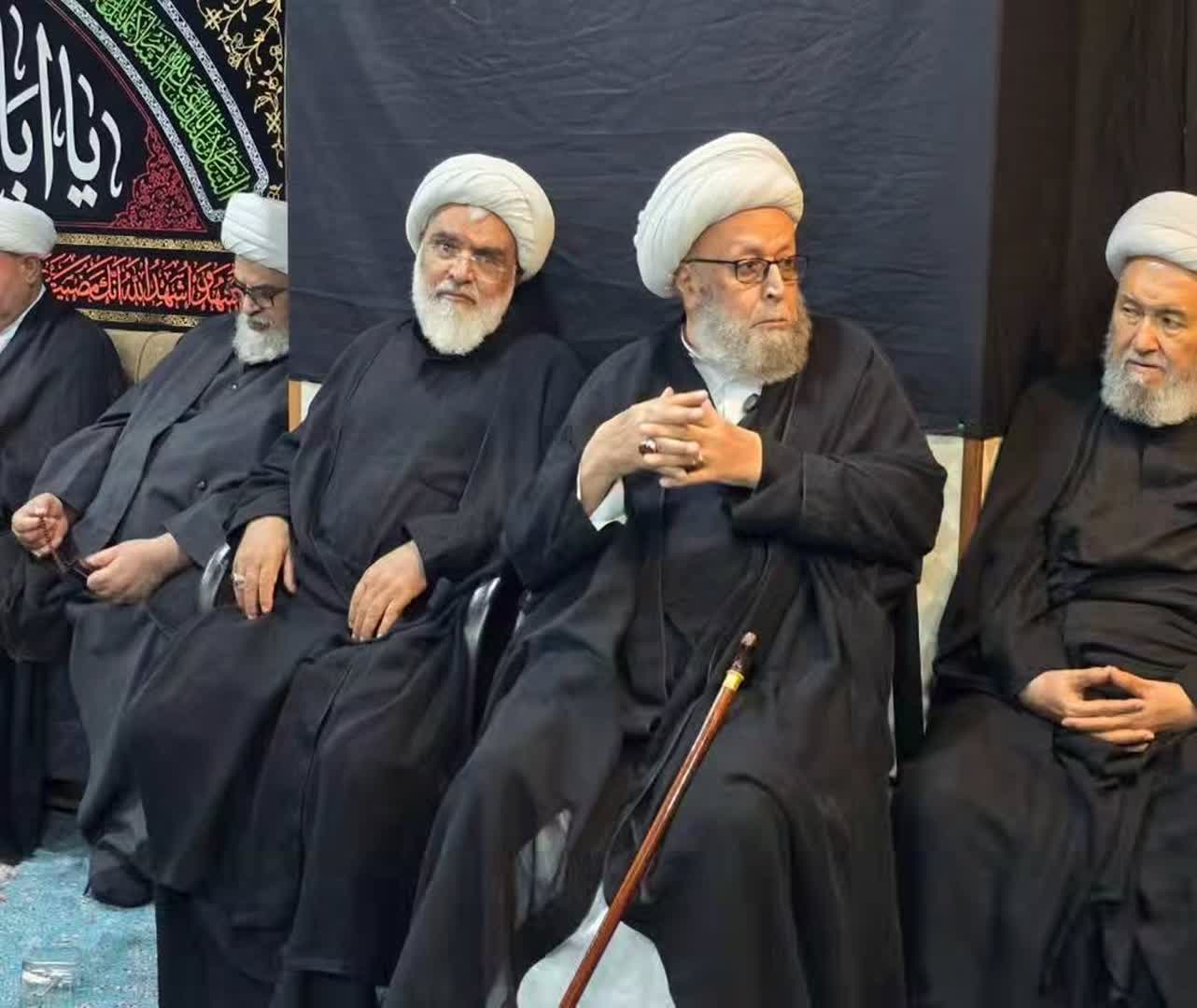 دیدار‌ آیت الله اعرافی با جمعی از اساتید حوزه علمیه نجف اشرف + عکس