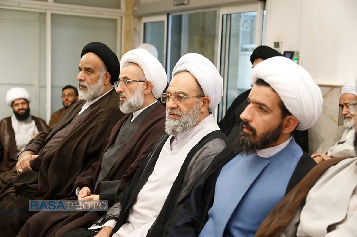 بزرگداشت شهدای غزه و اعلام حمایت از ملت فلسطین در دفتر حضرت آیت&zwnj;الله نوری همدانی