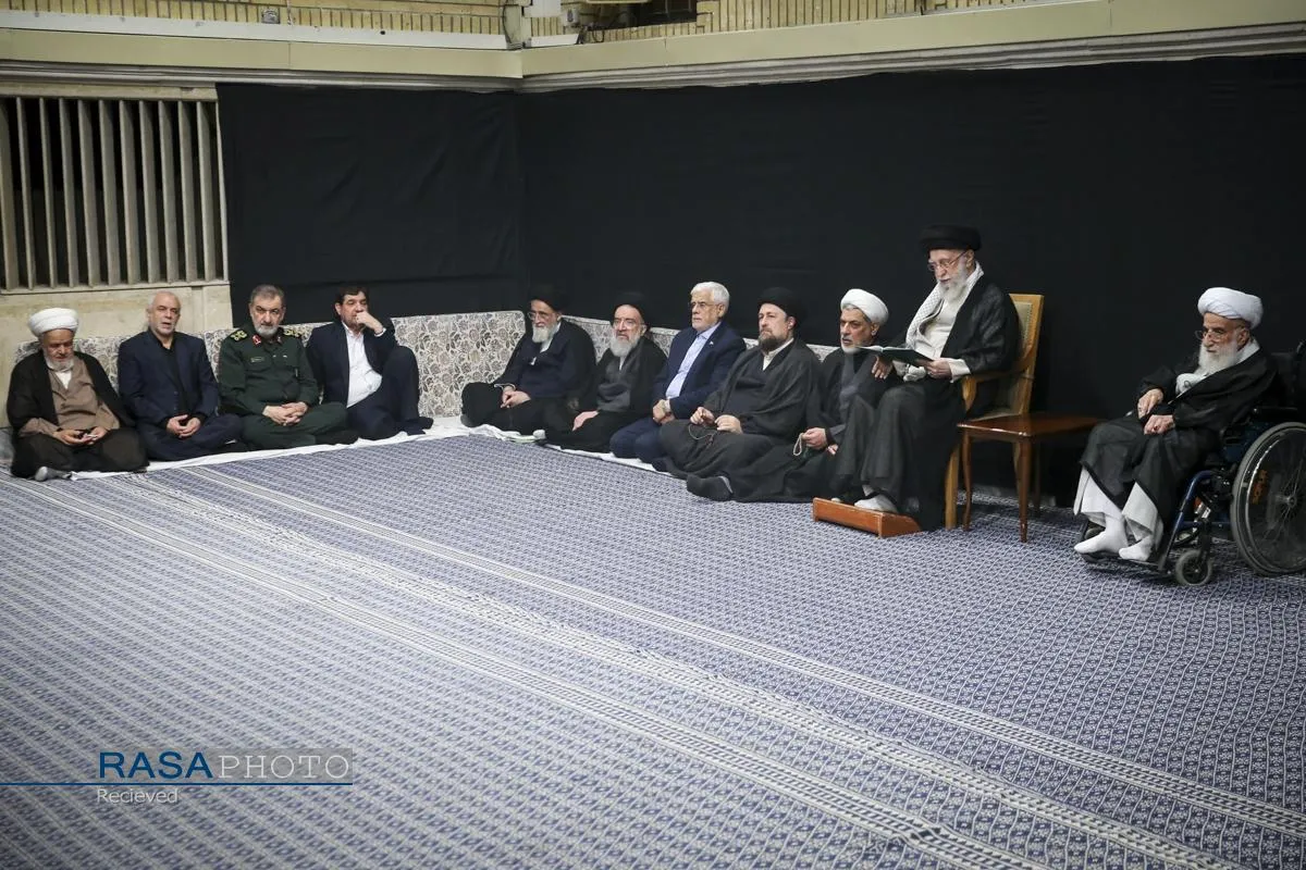 برگزاری مراسم بزرگداشت شهدای جنگ تحمیلی اخیر با حضور و سخنرانی رهبر معظم انقلاب