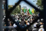 عزاداری روز شهادت حضرت امام جعفر صادق (ع) و تشییع پیکر شهید دفاع مقدس در قم