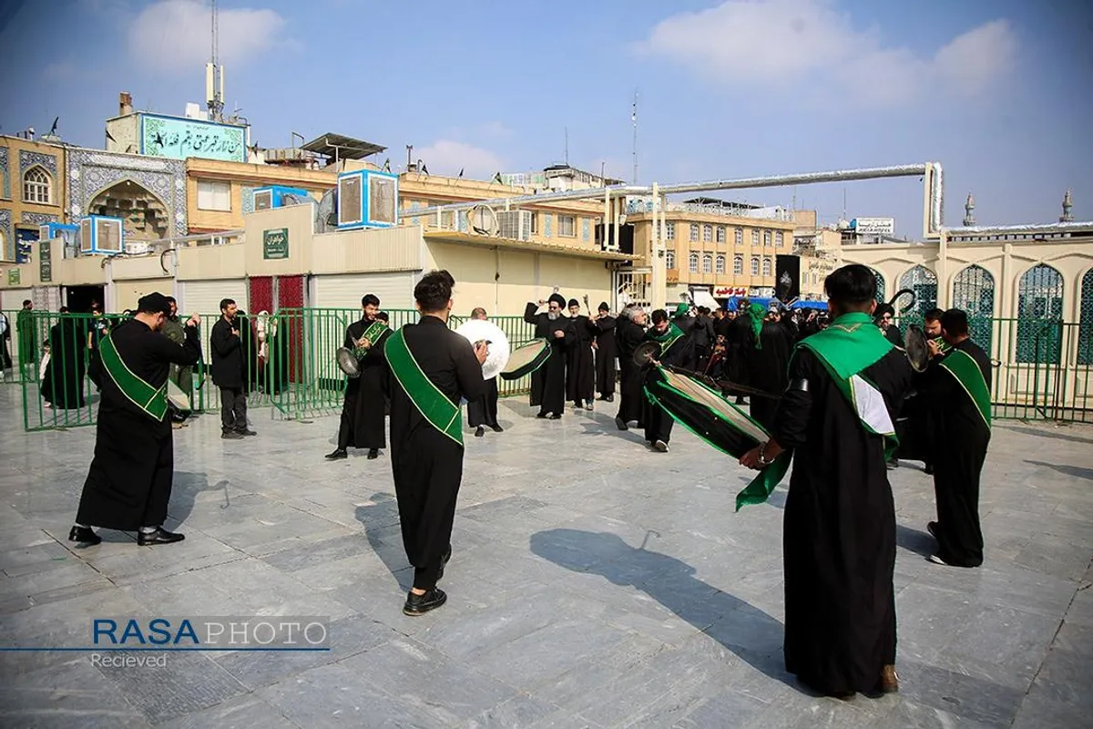 عزاداری روز شهادت حضرت صدیقه کبری (سلام&zwnj;الله&zwnj;علیها) در قم