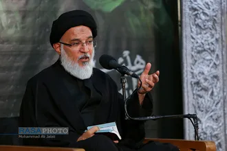 مراسم سوگواری حضرت اباعبدالله&zwnj;الحسین(ع) در هیئت ثارالله قم&lrm;