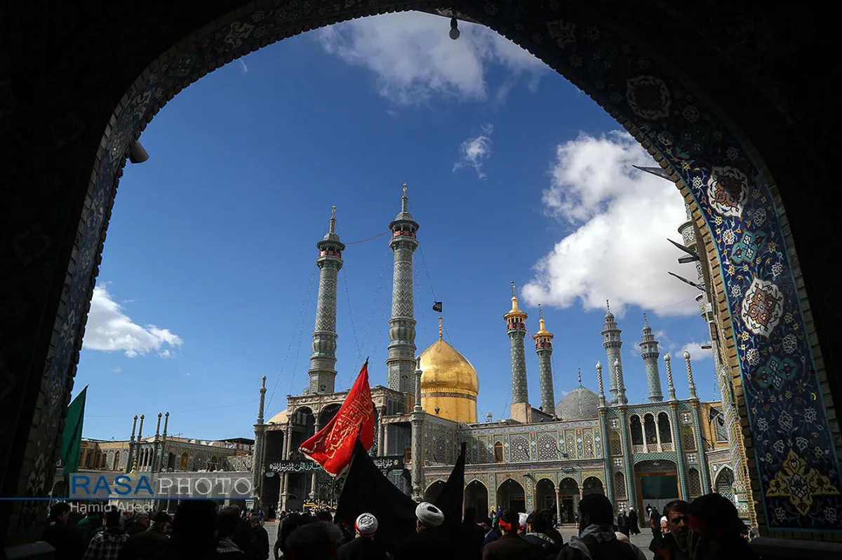 عزاداری روز شهادت حضرت امام هادی (علیه السلام) در حرم حضرت معصومه (س)