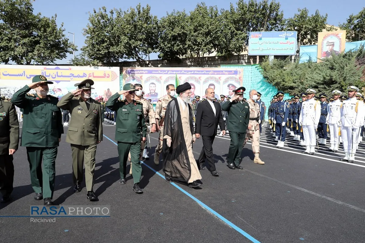 حضور فرمانده کل قوا در مراسم مشترک دانش&zwnj;آموختگی دانشگاه&zwnj;های افسری نیروهای مسلح
