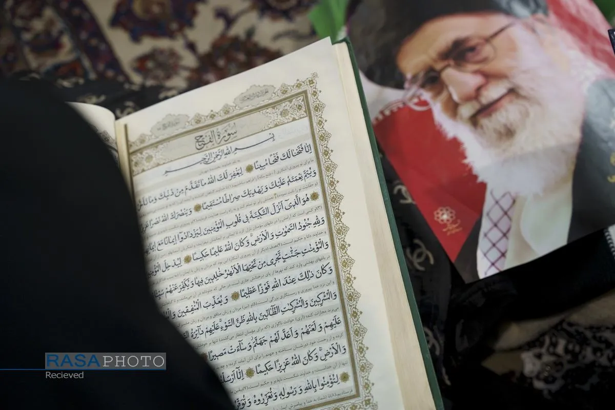 اجتماع عزاداران رهبر شهید انقلاب در حرم مطهر رضوی