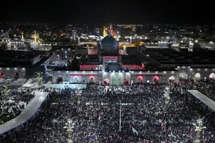 مراسم بزرگداشت چهلم «آقای شهید ایران» در حرم مطهر رضوی