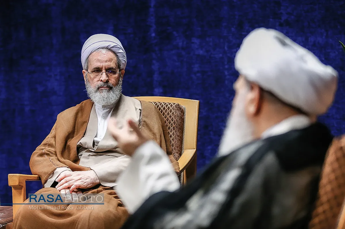 دیدار آیت الله اعرافی با آیت الله کریمی جهرمی