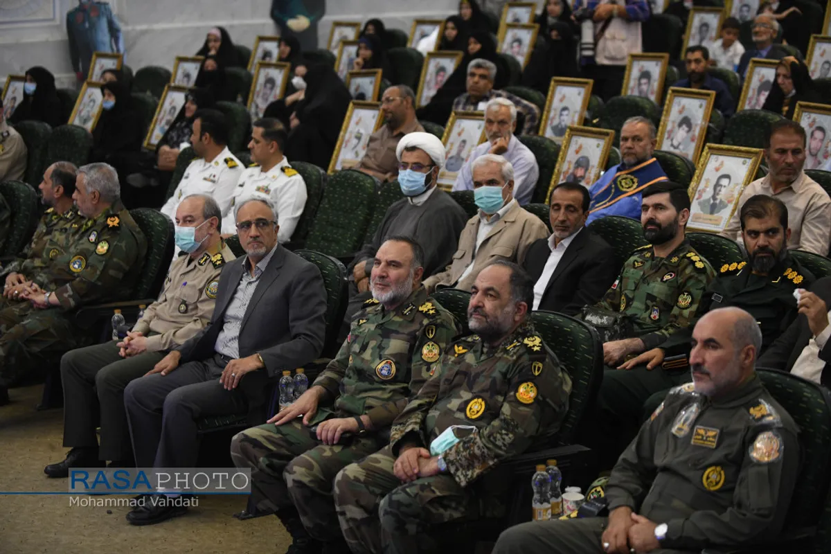 سومین آیین بزرگداشت ۵۶۵ شهید ارتش استان قم