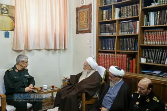 سفر سردار باقری رئیس ستاد کل نیرو&zwnj;های مسلح به قم و دیدار با مراجع تقلید