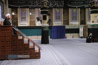 مراسم عزاداری شب شام غریبان حسینی (علیه&zwnj;السلام) در حسینیه امام خمینی (ره)