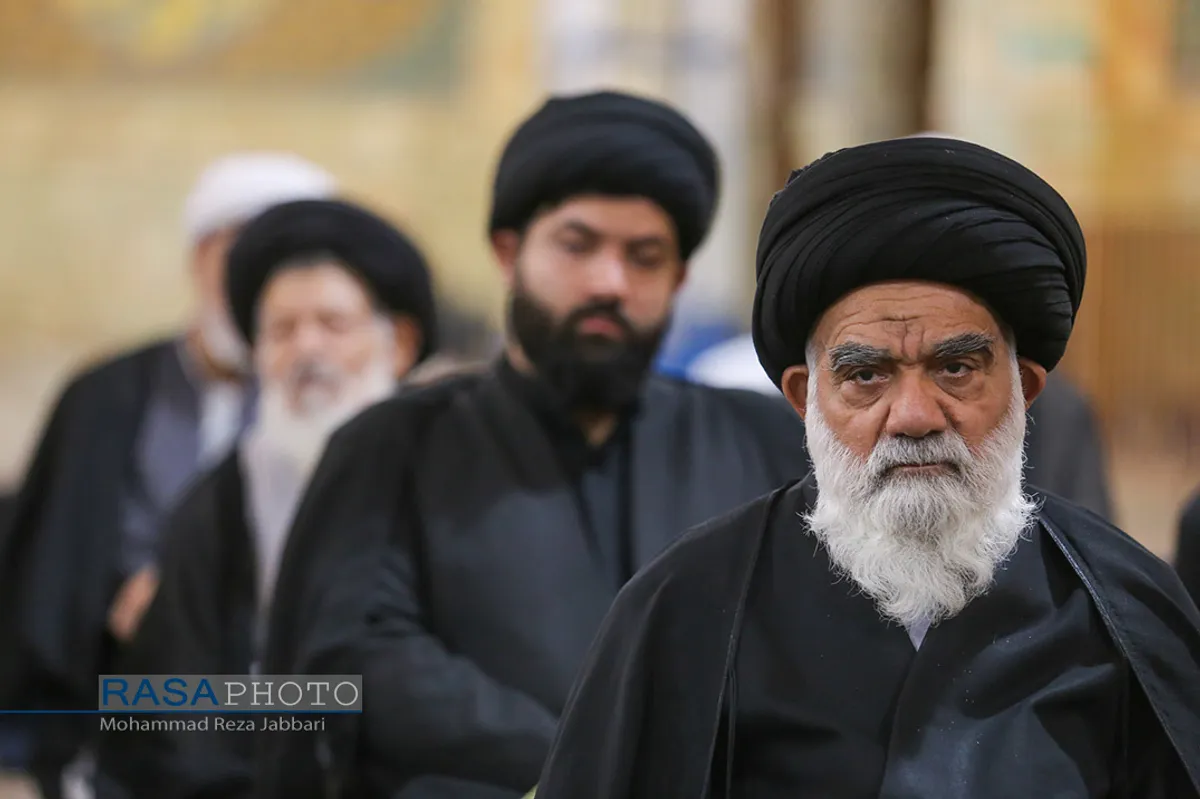 مراسم تشییع آیت الله دریاباری&lrm;&lrm;