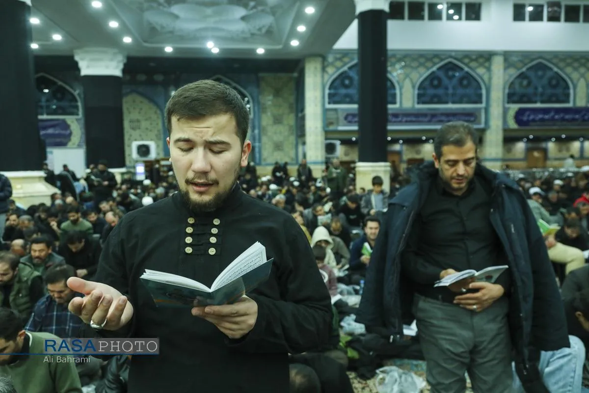 احیاء شب بیست و یکم ماه مبارک رمضان در مسجد مقدس جمکران