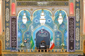 راهپیمایی مردم قم در سالروز قیام ۱۵ خرداد
