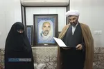 دیدار مدیرعامل و جمعی از مسئولان رسا با خانواده شهید احمدی&zwnj;تبار