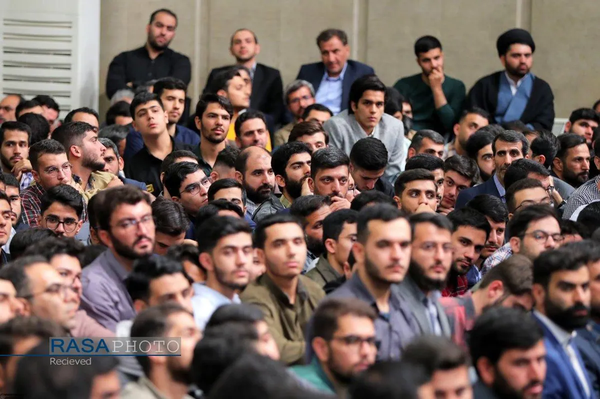 دیدار رمضانی دانشجویان با رهبر معظم انقلاب اسلامی