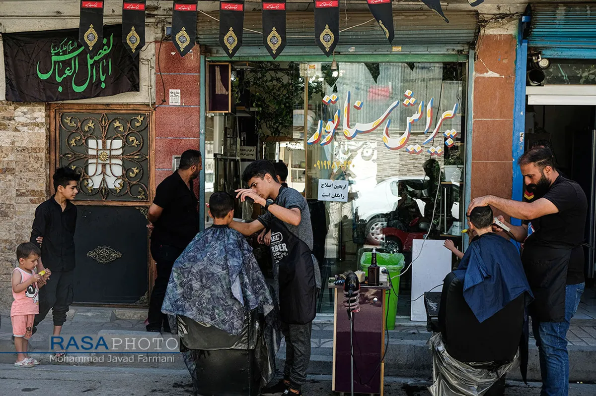 پیاده روی جاماندگان اربعین در تهران