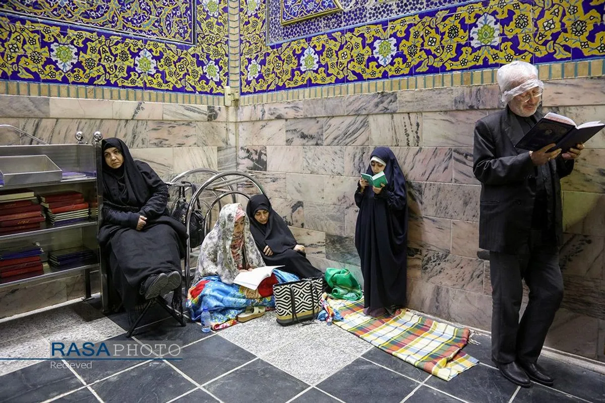 احیا شب ۲۳ ماه مبارک رمضان در حرم مطهر رضوی