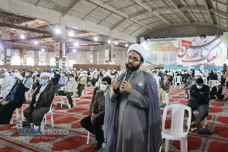 دیدار انتخاباتی طلاب جوان و فضلا با نماینده ولی فقیه در خوزستان&lrm;