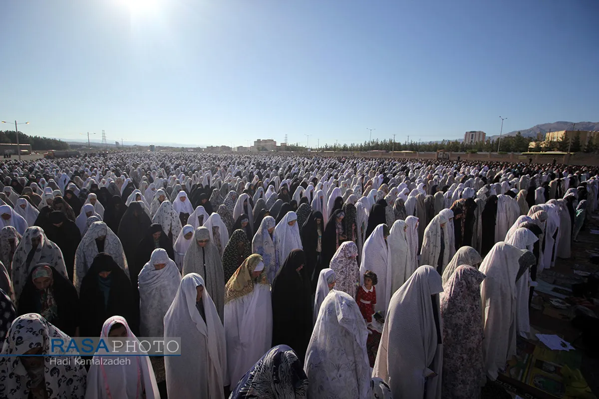 نماز عید فطر در بیرجند