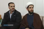 دیدار مدیرعامل و جمعی از مسئولان رسا با خانواده شهید احمدی&zwnj;تبار