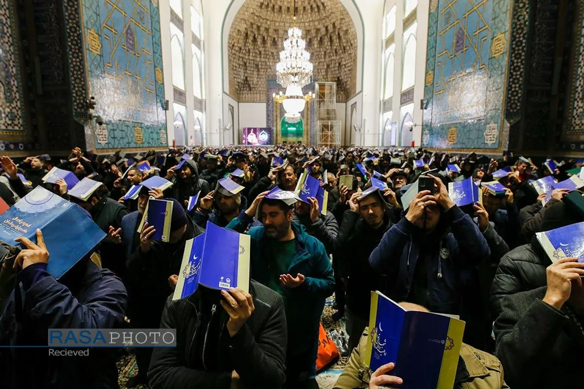احیا شب ۲۳ ماه مبارک رمضان در حرم مطهر رضوی