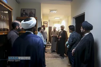 بازدید دانشجویان مدیریت رسانه دانشگاه باقرالعلوم (ع) از خبرگزاری رسا