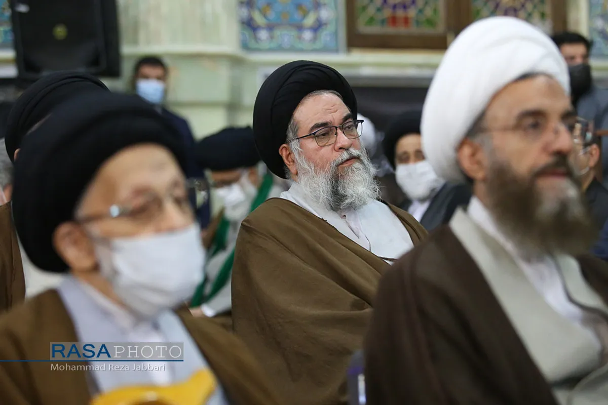 مراسم چهلمین روز ارتحال مرجع بصیر حضرت آیت الله صافی گلپایگانی