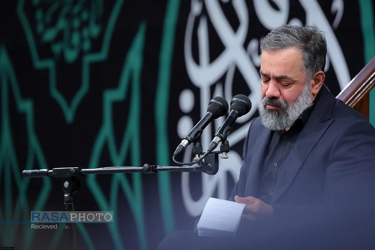 عزاداری شب شهادت حضرت فاطمه&zwnj;زهرا (سلام&zwnj;الله&zwnj;علیها) با حضور رهبر انقلاب