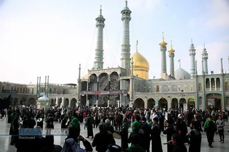 عزاداری روز شهادت حضرت صدیقه کبری (سلام&zwnj;الله&zwnj;علیها) در قم